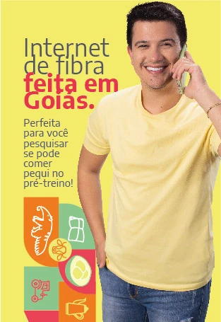 Internet de fibra feita em Goiás. Perfeita para você pesquisar se pode comer pequi no pré-treino!