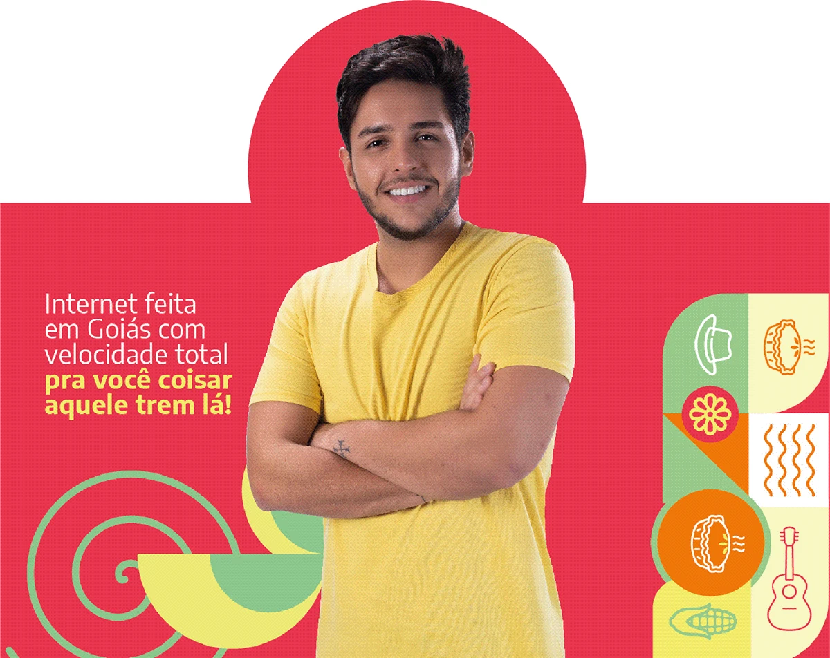 Internet feita em Goiás com velocidade total pra você coisar aquele trem lá!